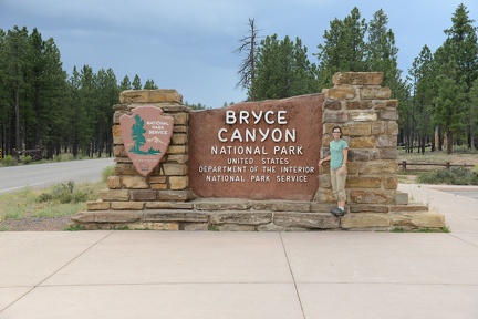 Bryce Canyon NP Entrance Sign
